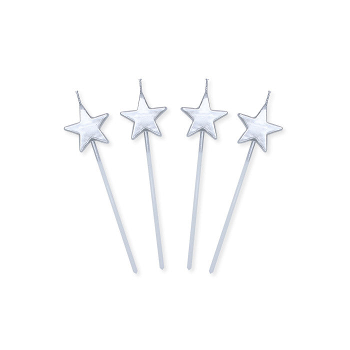 Candeline Picks Stelle Silver Metal