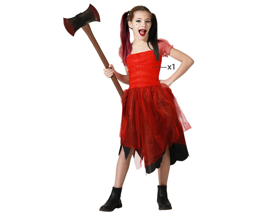 COSTUME HARLEQUIN RED