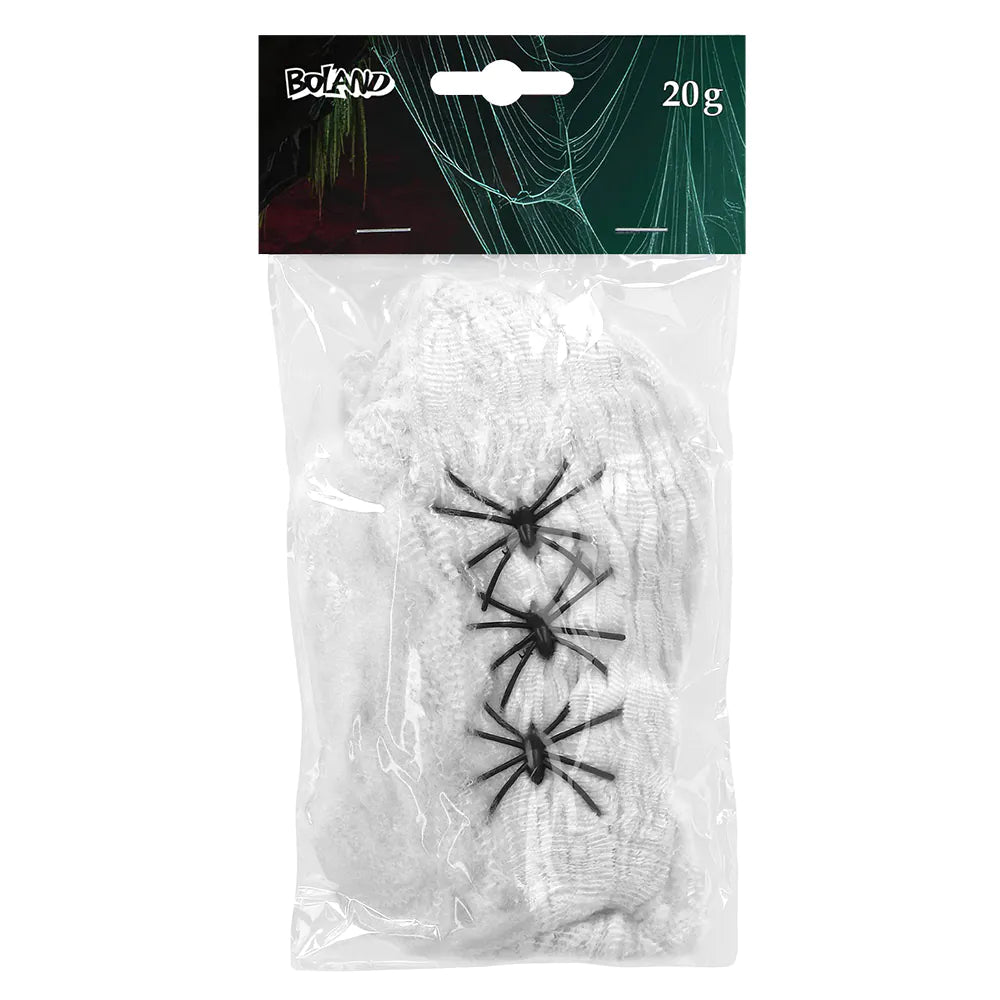 Cobweb 20grm with 3 spiders