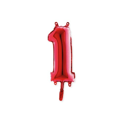 Foil balloon 14inch - 1 - Red