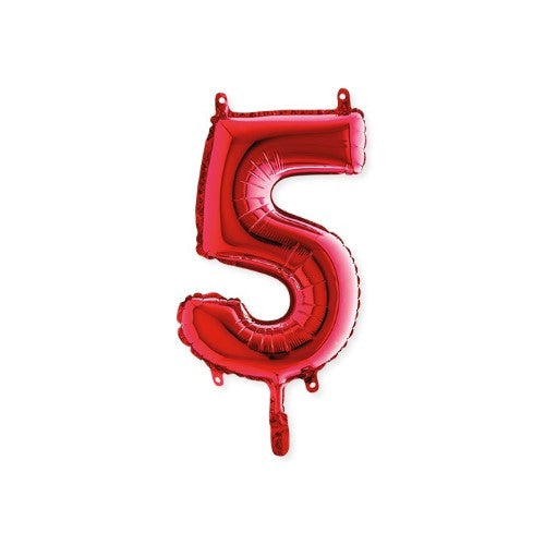 Foil balloon 14inch - 5 - Red