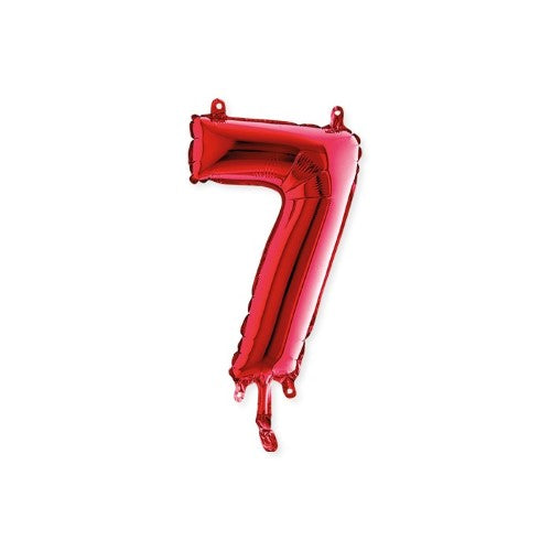 Foil balloon 14inch - 7 - Red