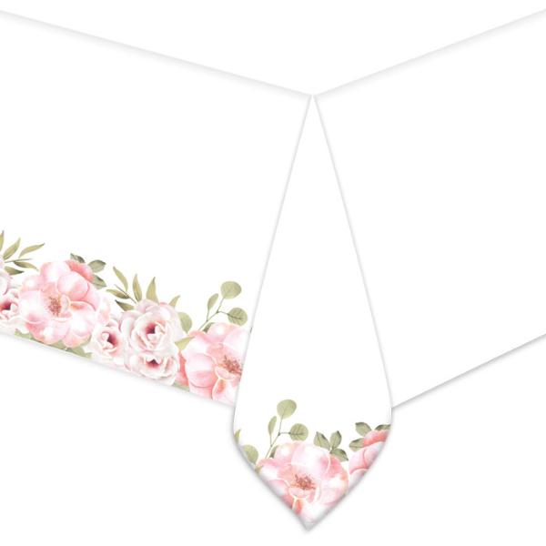 Table cover plastic Floral