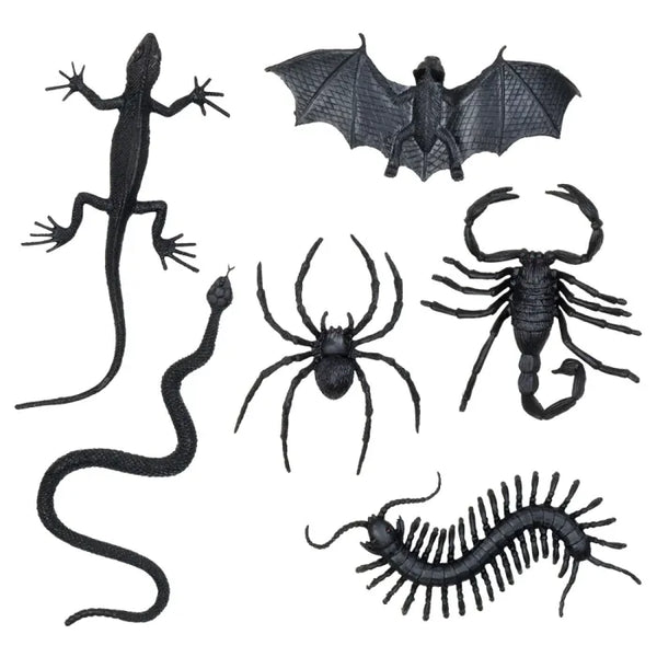 Set 6 creepy creatures