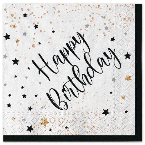 Napkins Happy Birthday