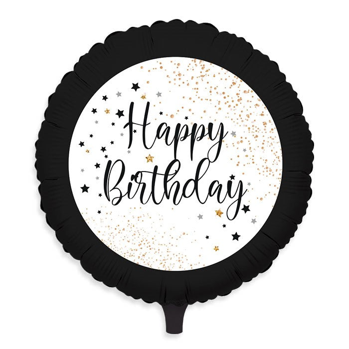 Foil Balloon Round Happy Birthday