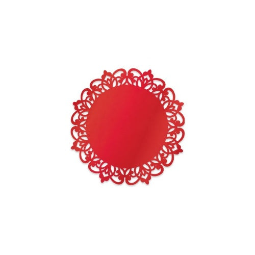 Coasters Royal Red Metal
