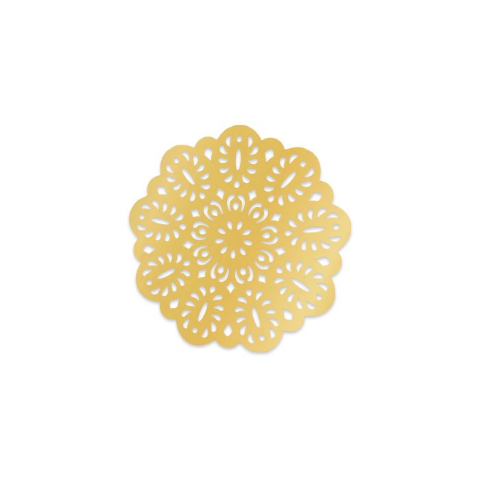 Coasters Elegant Gold Metal
