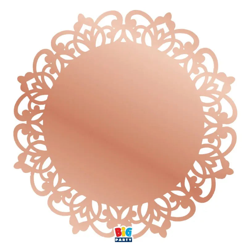 Royal Placemats Rose Gold Metal