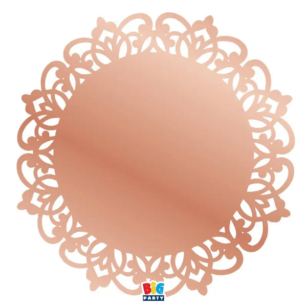 Royal Placemats Rose Gold Metal