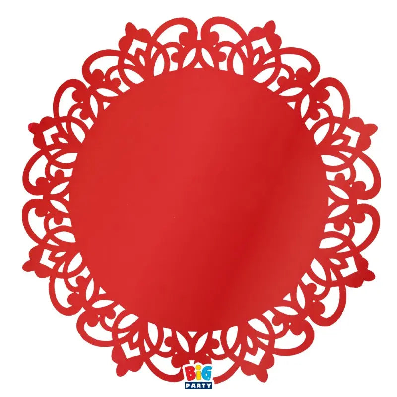 Royal Placemats Red Metal