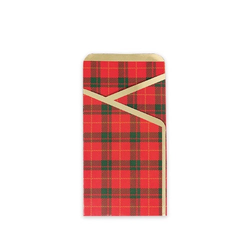 8 Cuttlery holder Tartan
