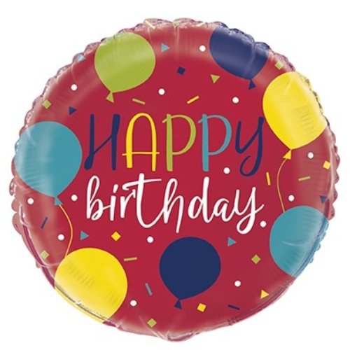 Colourful Happy BIrthday 18