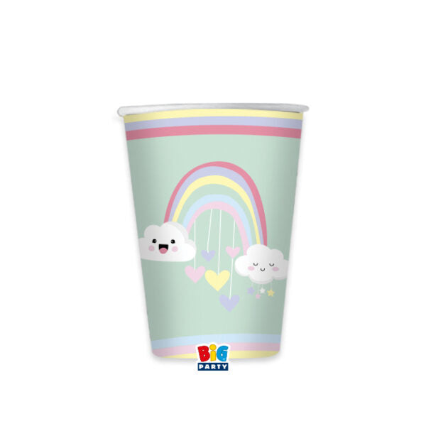 Cups Rainbow Cloud