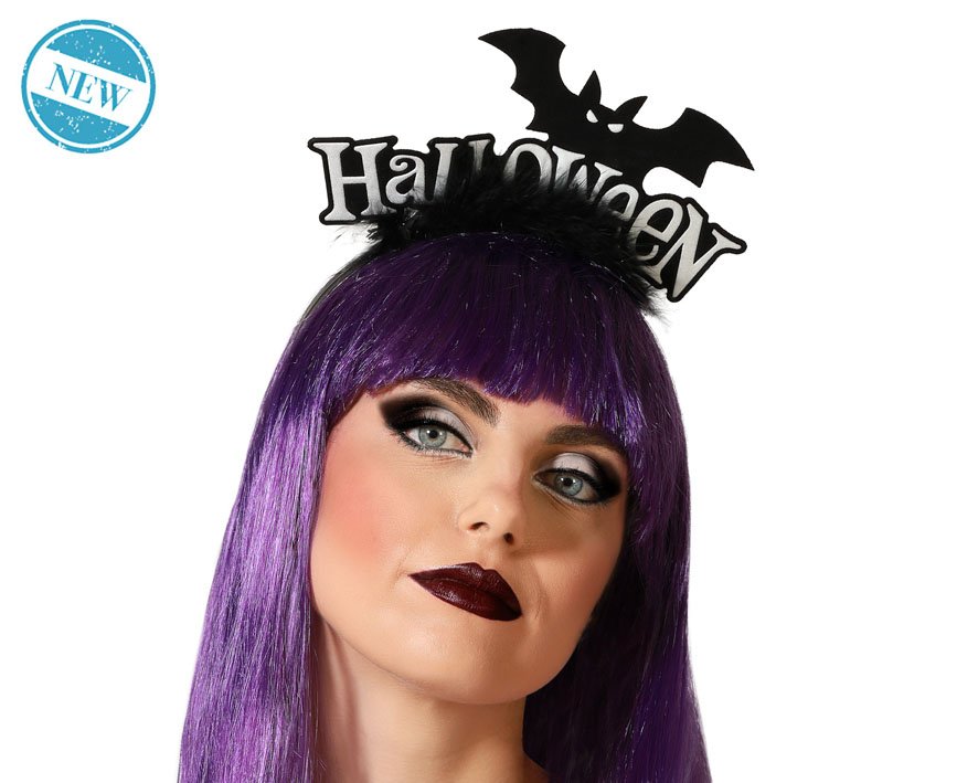 HALLOWEEN HEADBAND WHITE
