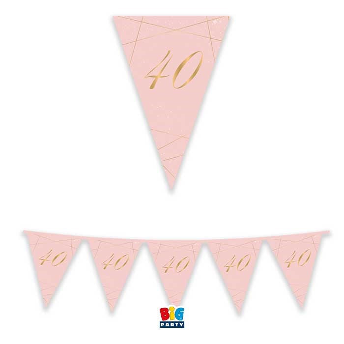 Flag banner 40 Rose