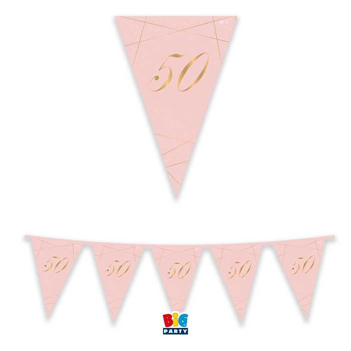 Flag banner 50 Rose