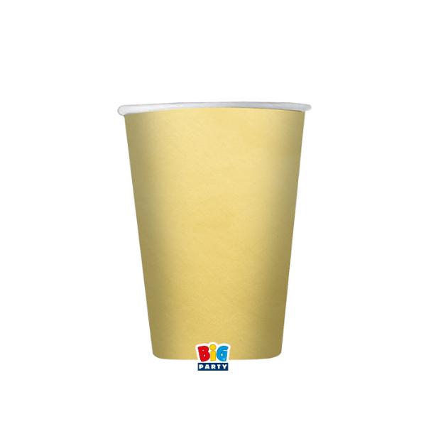 Gold Paper Cups Ecolor 