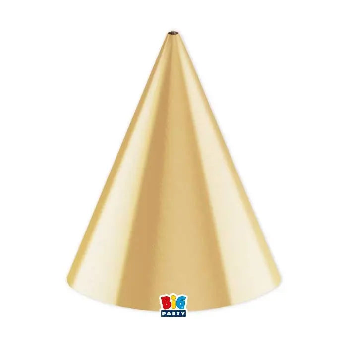 Party hats Gold