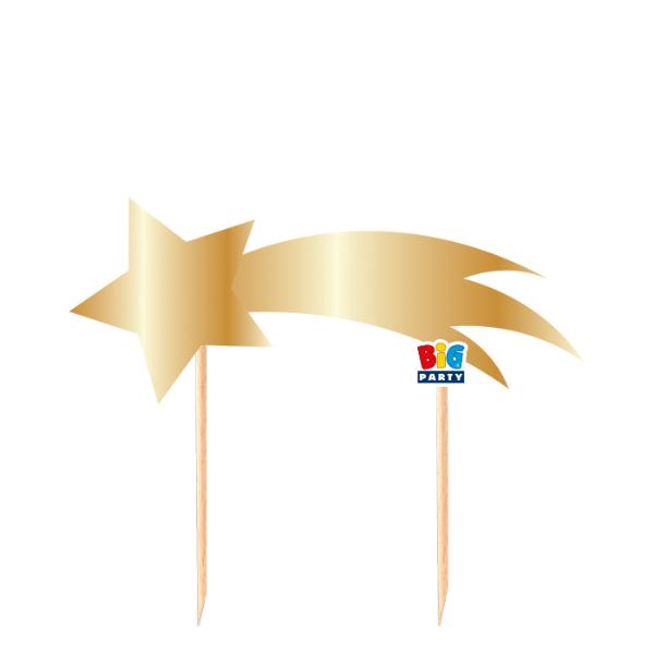 Cake Topper Star GoldCometa
