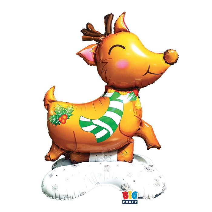 Foil Balloons Maxi 3D Funny Reindeer