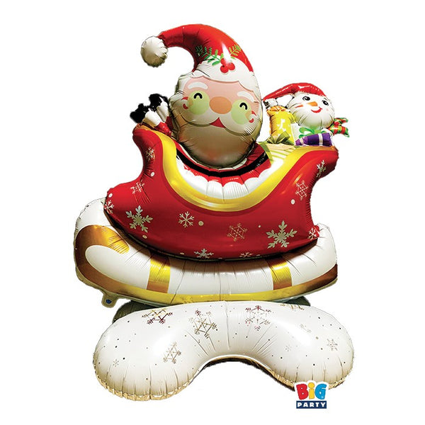 Foil Balloons Maxi 3D Christmas Sleigh