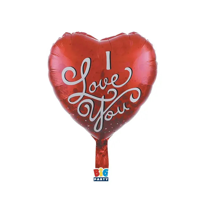 Balloon Heart I Love You Script