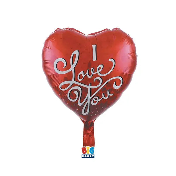 Balloon Heart I Love You Script