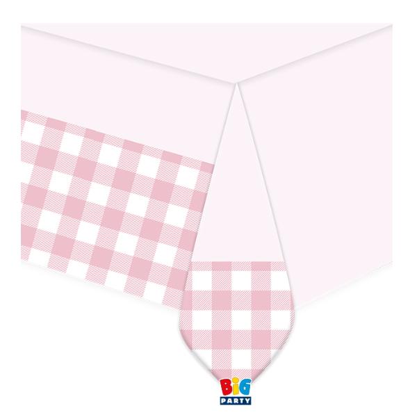Table Cover  Vichy Pink