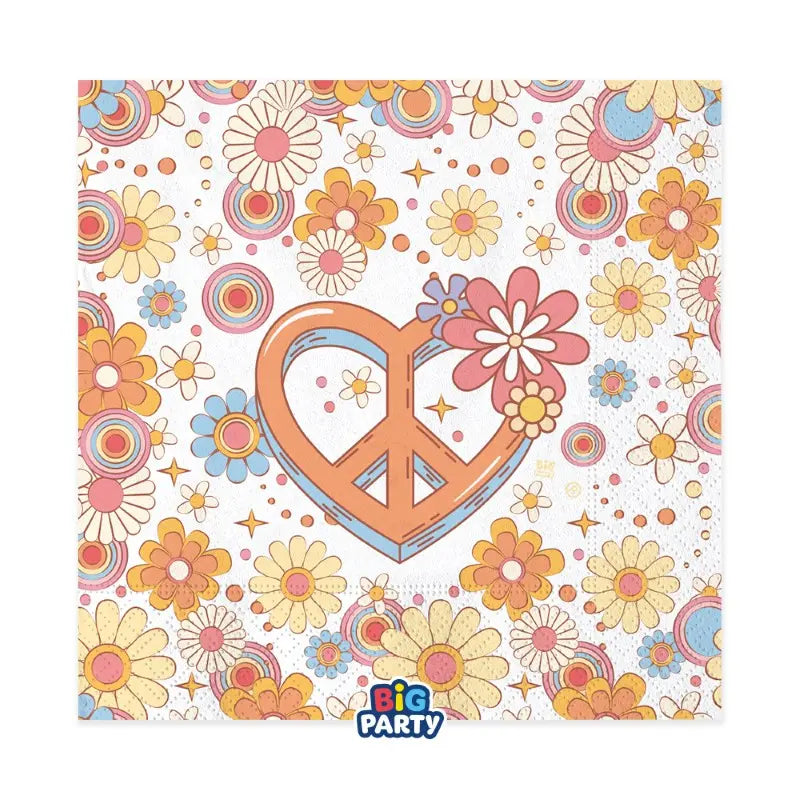 Napkins Groovy Party