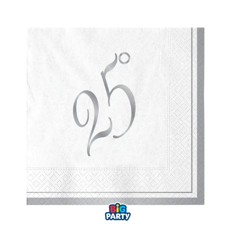 Napkins 25th Anniversary