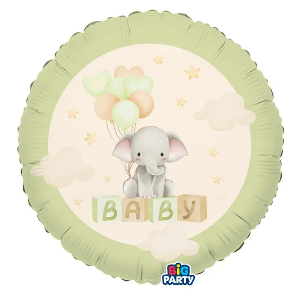 Balloon Foil Baby Elephant