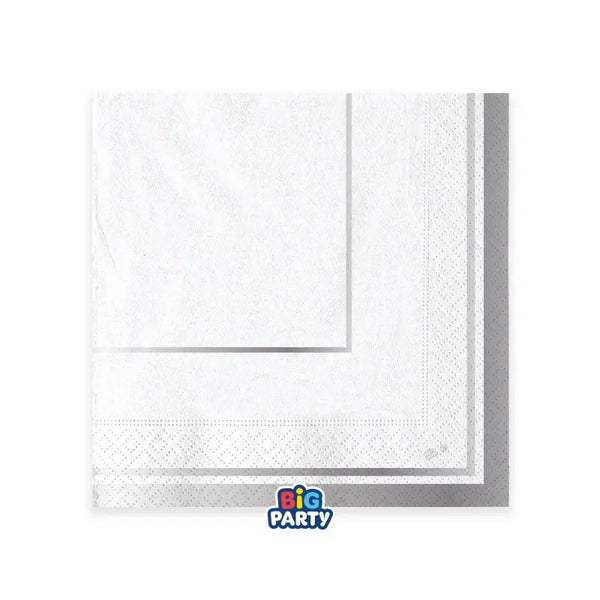 Napkins Classic Silver Metal