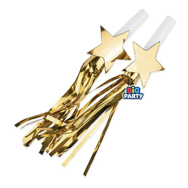 Blowouts Gold Star Fringes