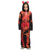 Child costume Hellfire skeleton (4-6 y)