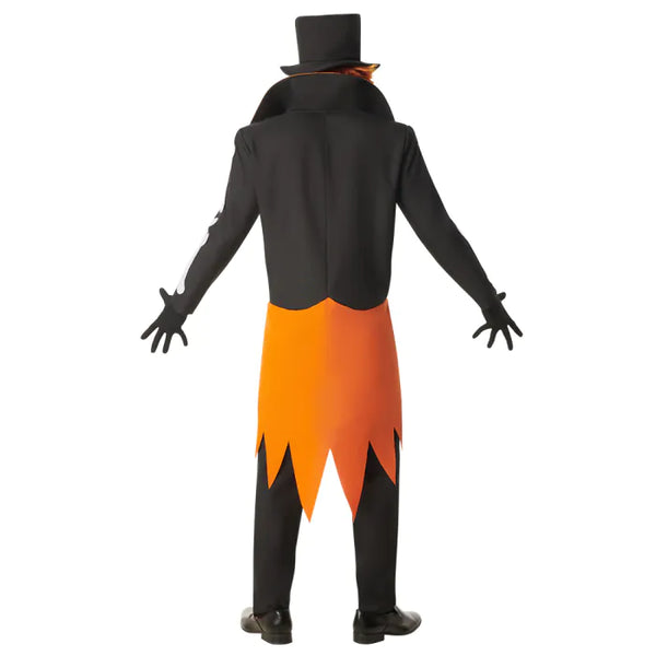Adult costume Groovy skeleton (S)