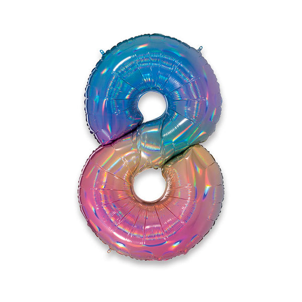 Number 8 - 40"balloon