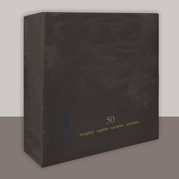 Napkins, Black