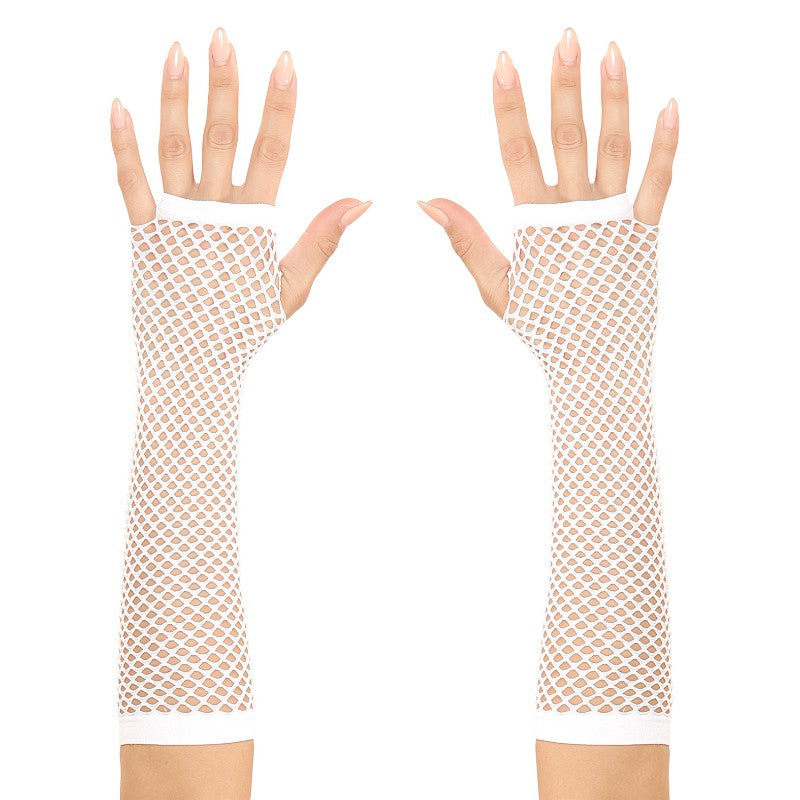 NET GLOVES WHITE