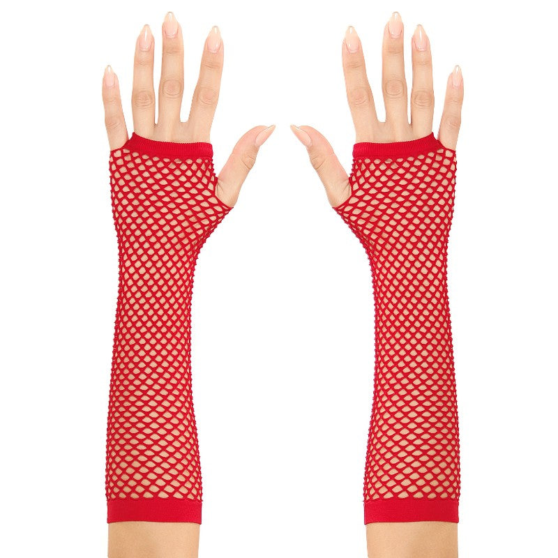 NET GLOVES RED