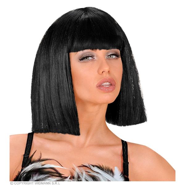 Black Showgirl Wig