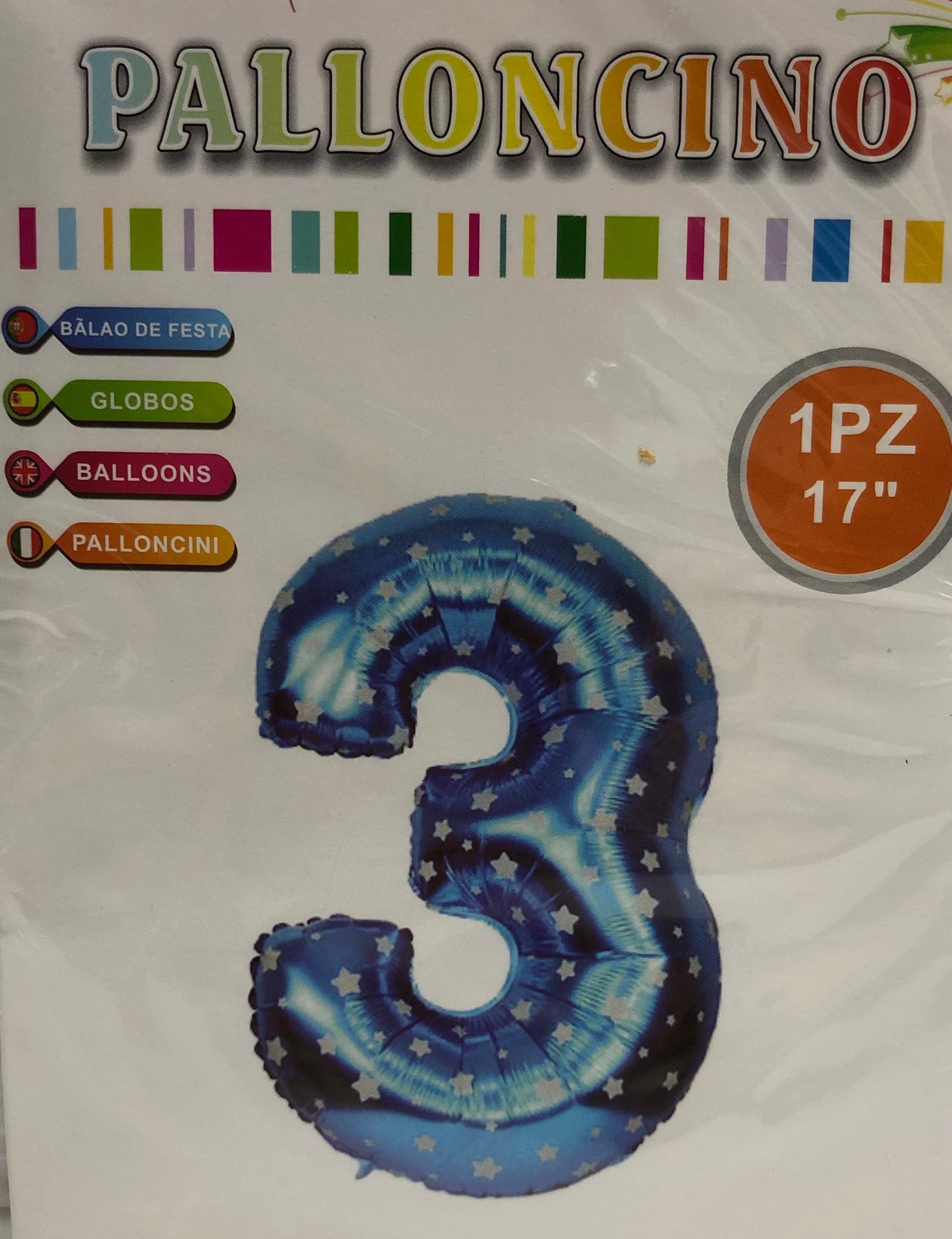 Air Filled Blue w/ stars no 3
