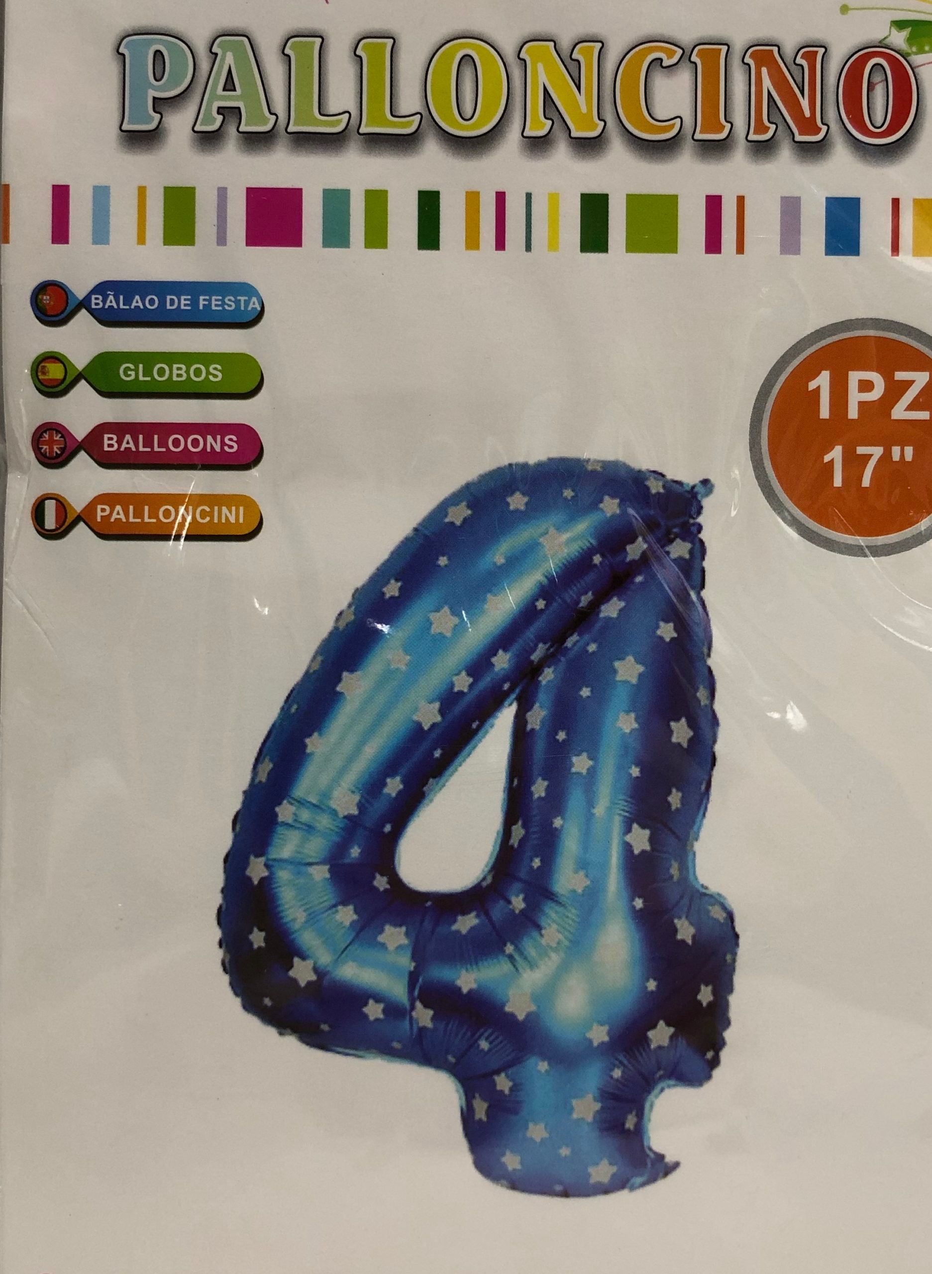 Air Filled Blue w/ stars no 4