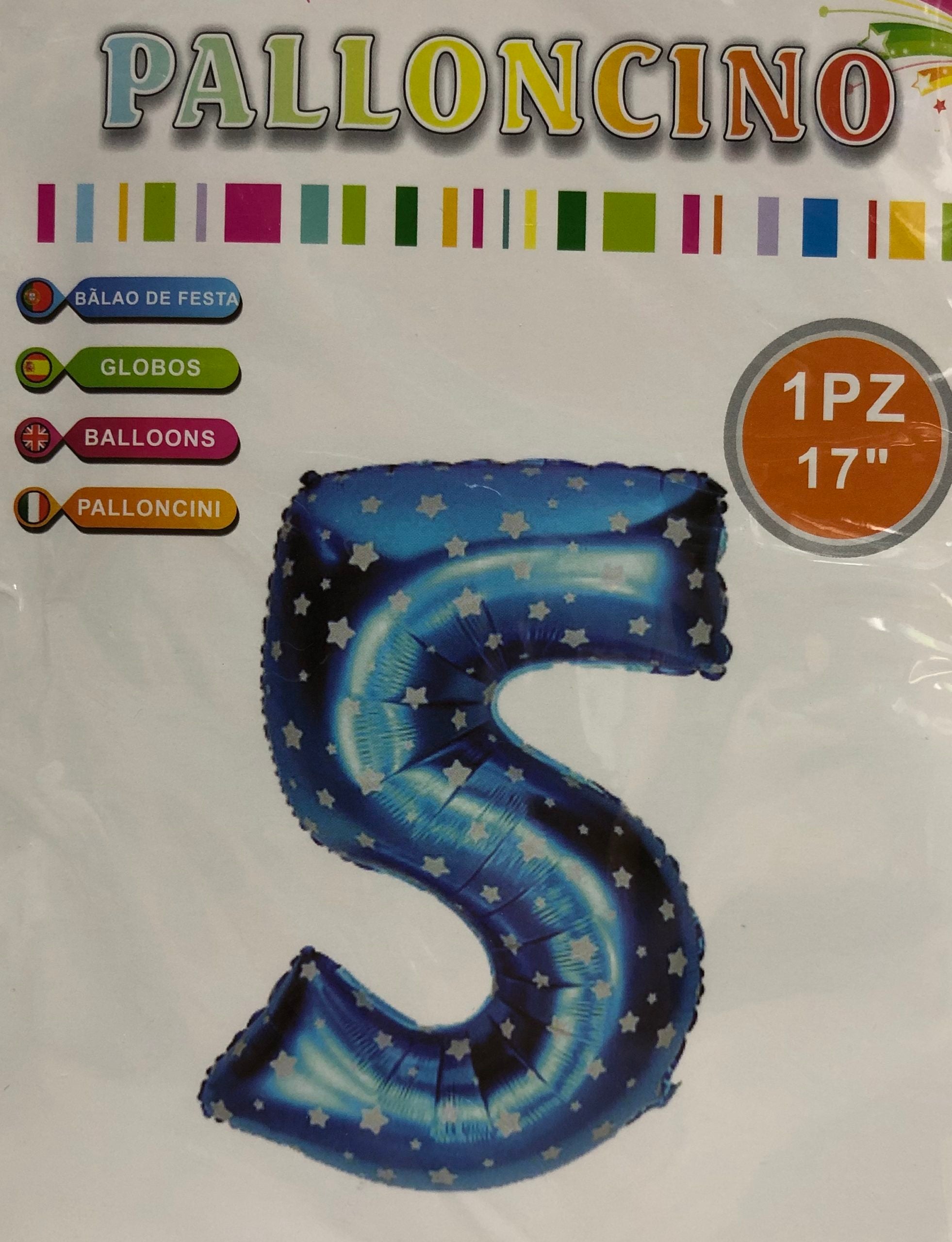 Air Filled Blue w/ stars no 5
