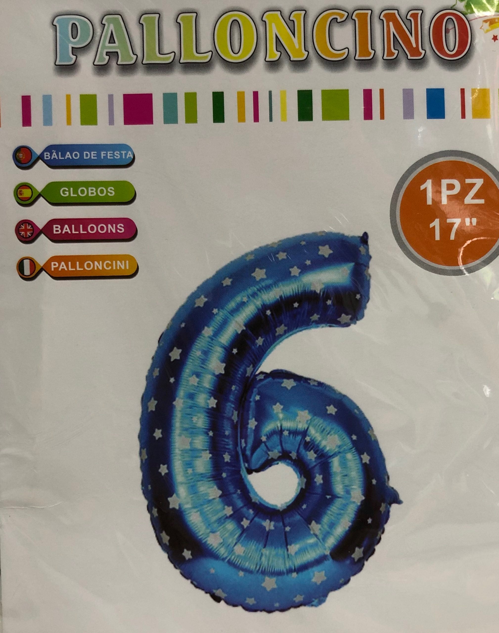 Air Filled Blue w/ stars no 6