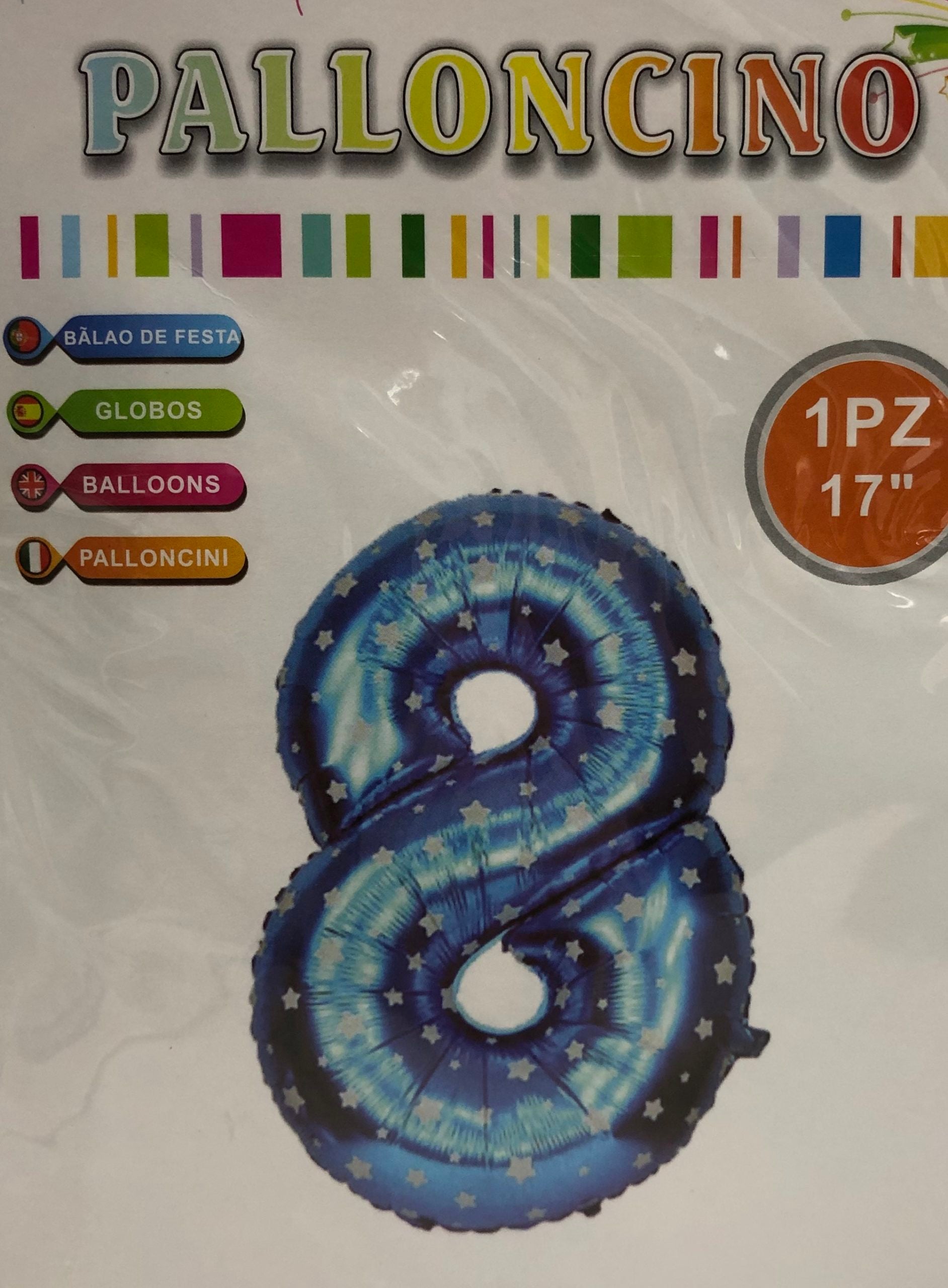 Air Filled Blue w/ stars no 8