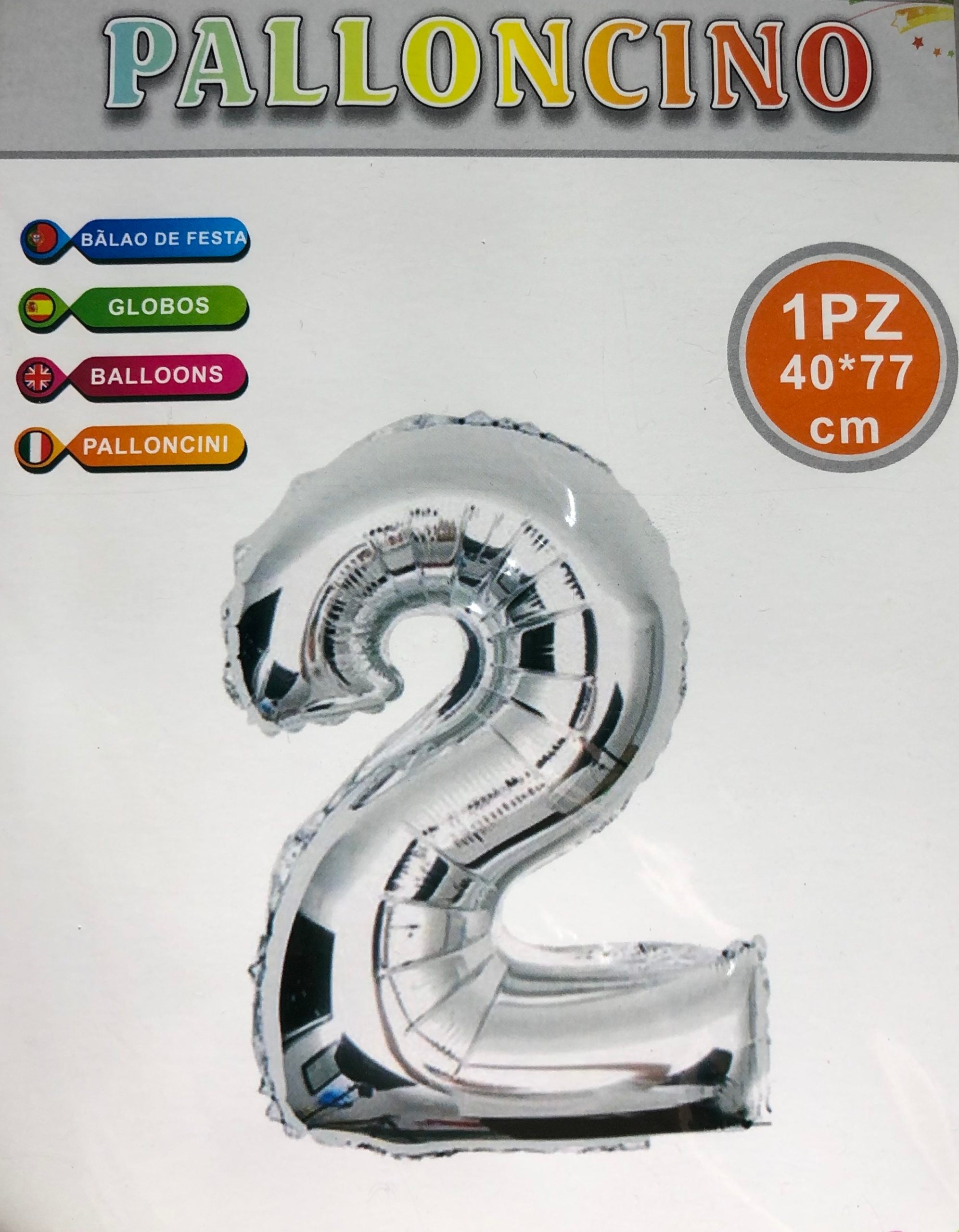 No. 2 Balloon Silver