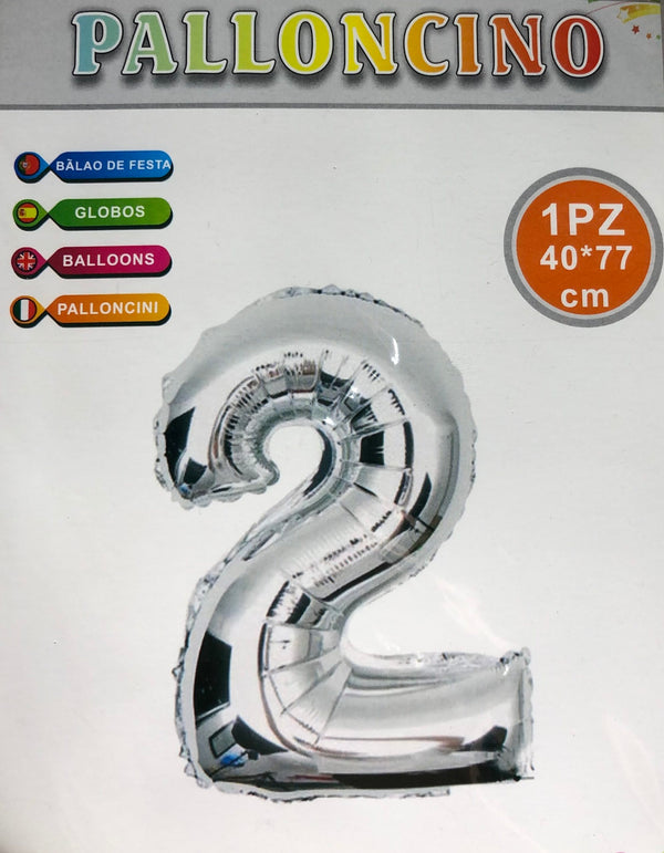 No. 2 Balloon Silver