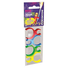 Fountain candle clips for bottle