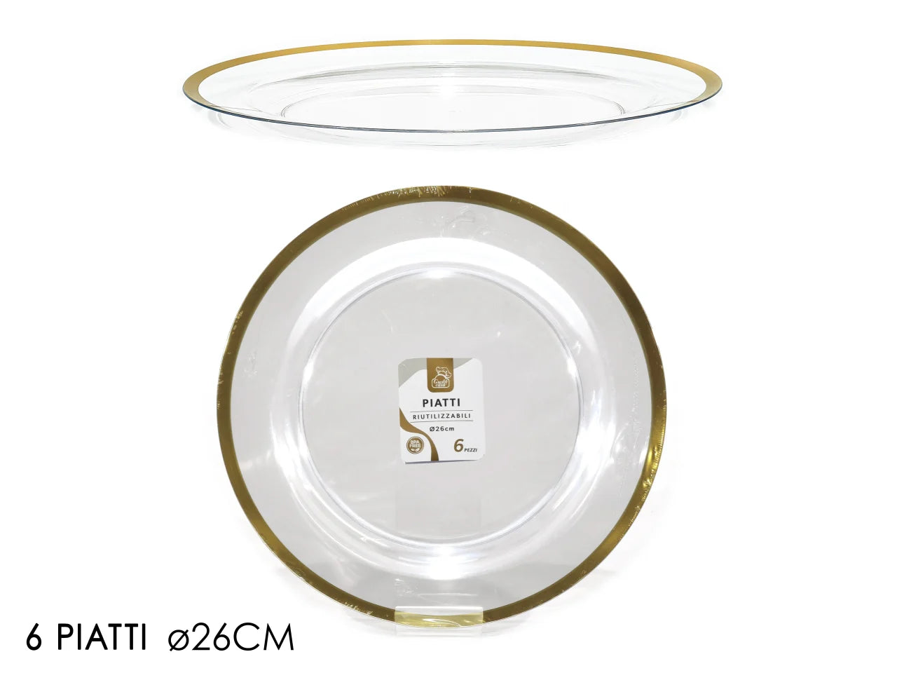 Plates Gold